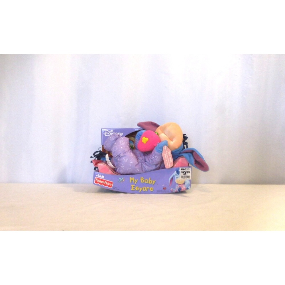Disney 2003 Mattel Fisher Price Baby Eeyore New in Box Rare
